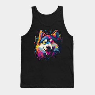 Alaskan Husky Happiness Tank Top